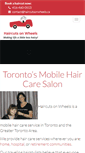 Mobile Screenshot of haircutsonwheels.ca